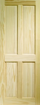 Image of Wickes Skipton Internal Clear Pine 4 Panel Fire Door - 1981 x 686mm