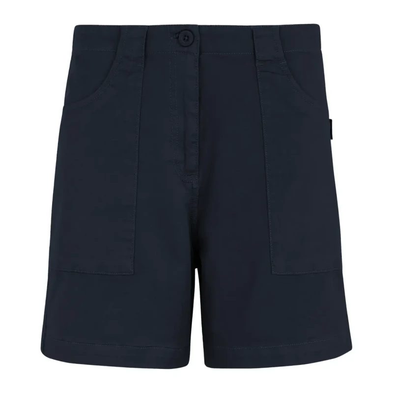 Image of Regatta Womens Liza Casual Shorts in Mid Navy Size: 12 Mid Navy Female 12