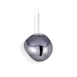 image of Tom Dixon Melt Pendant Mini Smoke / Smoke