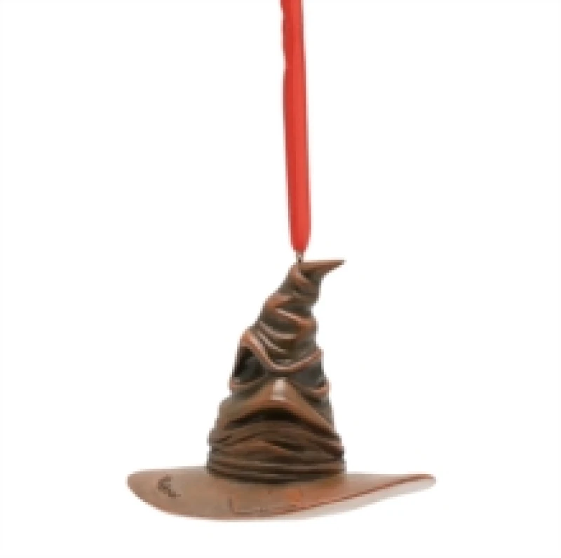 Image of Warner Bros Harry Potter Resin Tree Decoration Sorting Hat Multi