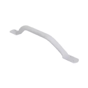 image of Offset Flat End Grab Rail - White - 610mm