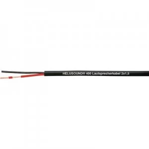 image of Speaker cable 2 x 1.50 mm Black Helukabel