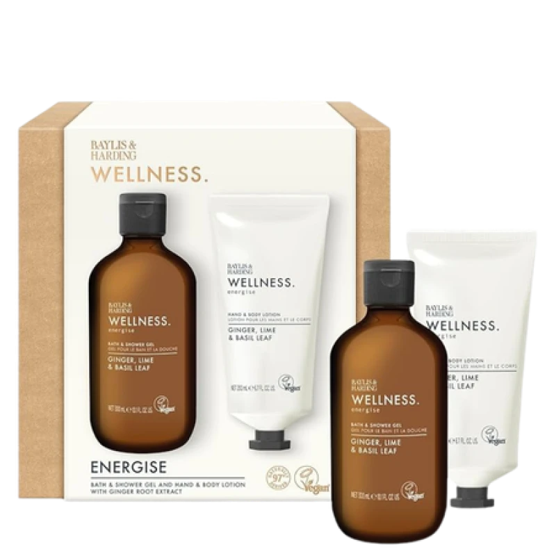 Image of Baylis & Harding Wellness Energise Body Care Gift Set a 2 Pcs BAY-502841