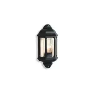 Villa wall lamp, black