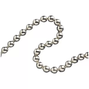 Image of Faithfull FAICHBC3210 Ball Chain Chrome 3.2mm x 10m