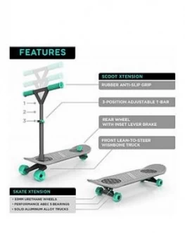 Morfboard Skate N Scoot Combo - Mint - main image