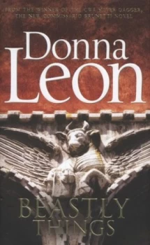 Image of Beastly Things by Donna Leon Hardback