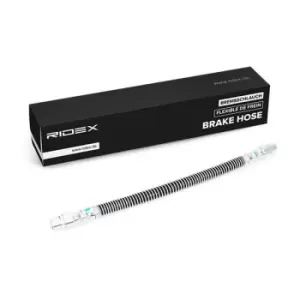 Image of RIDEX Brake Hose 83B0026 Brake Line,Brake Pipe FIAT,PEUGEOT,CITROEN,Ulysse (179_),Scudo Kastenwagen (220_),Scudo Kombi (220_),ULYSSE (220)