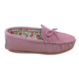 Image of Mokkers Womens/Ladies Lily Slip On Slippers (8 UK) (Pink)