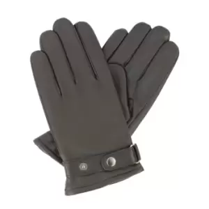 image of Eastern Counties Leather Mens Anton Strap Gloves (M) (Brown)