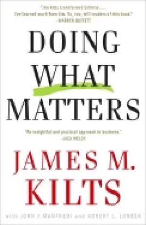 Image of doing what matters how to get results that make a difference the revolution