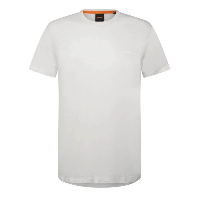 Image of Boss Tegood Cotton Slub T-Shirt Natural male S