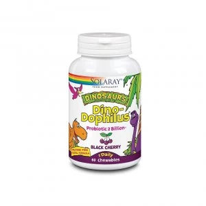 Image of Solaray Dino-Dophilus 2 Billion Chewable 60 (81484)