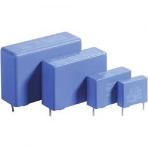 Image of MKP thin film capacitor Radial lead 0.01 uF 275 V AC 20 10 mm L x W x H 12.5 x 5 x 11mm
