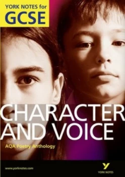 Image of Aqa Poetry Anthology. Character and Voice by Geoff Brookes Paperback