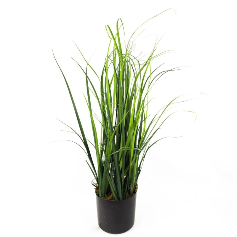 Image of Leaf 60cm Artificial Natural Lemongrass Grass Plant Green