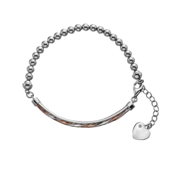 Image of Hot Diamonds DL532 Breeze Bead Bracelet Colour - Silver