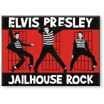 image of Elvis Jailhouse Flat Magnet