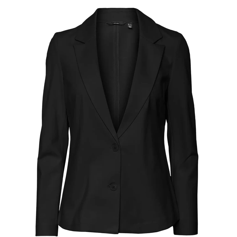 Image of Vero Moda Womens fitted blazer Vero Moda Eva Noir Female S