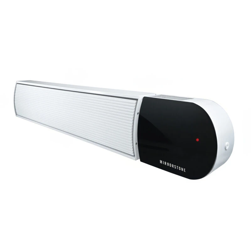 Image of Mirrorstone 1.2kW Ionis Infrared Bar Heater - Finish - White ION-12SDW
