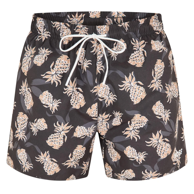 Image of Boss Mens Turtle Swim Shorts Black male M