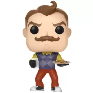 image of Hello Neighbor Neighbor with Milk and Cookies EXC Pop! Vinyl Figure