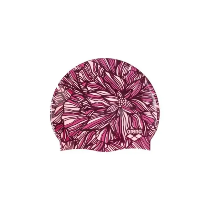 Image of Bathing cap Arena Print 2 Rose Unisex TU