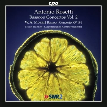 image of Eckart H&uuml;bner - Antonio Rosetti: Bassoon Concertos CD