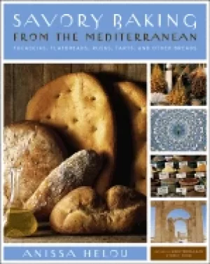Image of savory baking from the mediterranean focaccias flatbreads rusks tarts and o