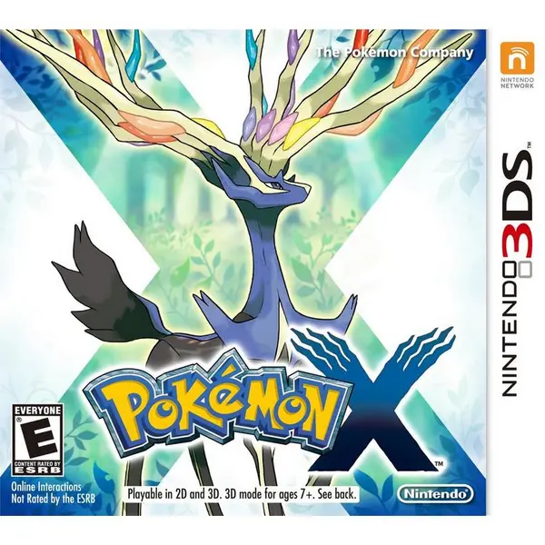 image of Pokemon X Nintendo 3DS Game