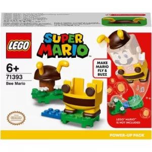 image of LEGO Super Mario Bee Mario Power-Up Pack Toy Costume (71393)