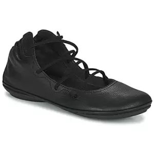 Image of Camper RIGHT NINA womens Shoes (Pumps / Ballerinas) in Black - Sizes 2