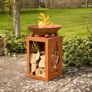 Image of Havana Fuego Firepit & Log Store