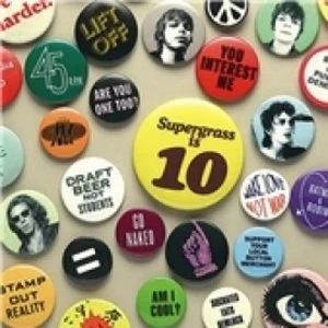 image of Supergrass Is 10 The Best Of Supergrass 1994 2004 CD