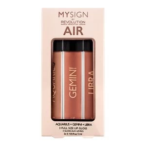 Image of Makeup Revolution My Sign Lip Gloss Collection Air