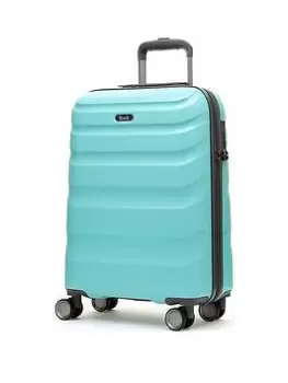 image of Rock Luggage Bali UYG7Z 8 Wheel Hardshell Cabin Turquoise Suitcase