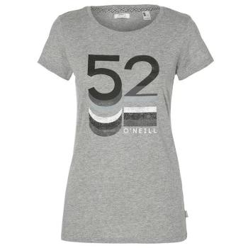 image of ONeill 1952 T Shirt Ladies - Grey