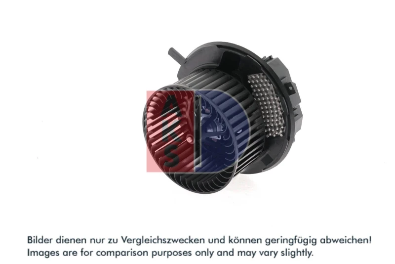 Image of AKS DASIS 740940N Blower Motor for right-hand drive vehicles Interior Blower (2669)