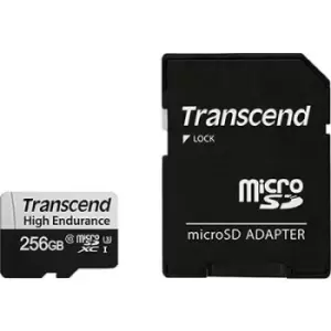 Image of Transcend 350V microSDXC card 256GB Class 10, UHS-I