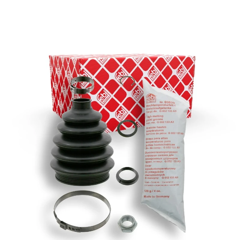 Image of FEBI BILSTEIN 08022 CV Boot Front Axle, Thermoplast Thermoplast Bellow,drive shaft (194)