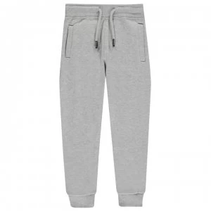 image of Firetrap Slim Joggers Infant Girls - Grey Marl