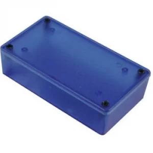 image of Hammond Electronics 1591XXATBU 1591XXATBU Universal enclosure 100 x 51 x 25 Acrylonitrile butadiene styrene Blue (transparent)