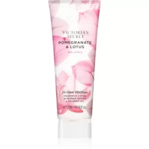 image of Victoria's Secret Natural Beauty Pomegranate & Lotus Body Lotion With Shea Butter For Her 236 ml