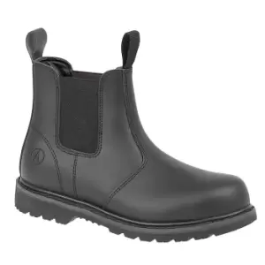 Image of Amblers Unisex Steel FS5 Pull-On Dealer Boot / Womens Mens Boots (13 UK) (Black)