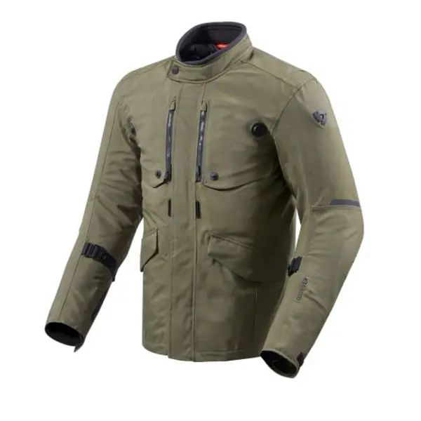 Image of REV'IT! Trench GTX Jacket Dark Green Size XL