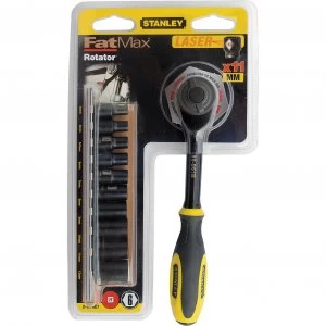 Image of Stanley FatMax 11 Piece 1/4" Drive Rotator Socket Set Metric 1/4"