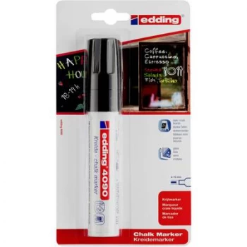 Image of edding Chalk Marker 4090 Chisel Black
