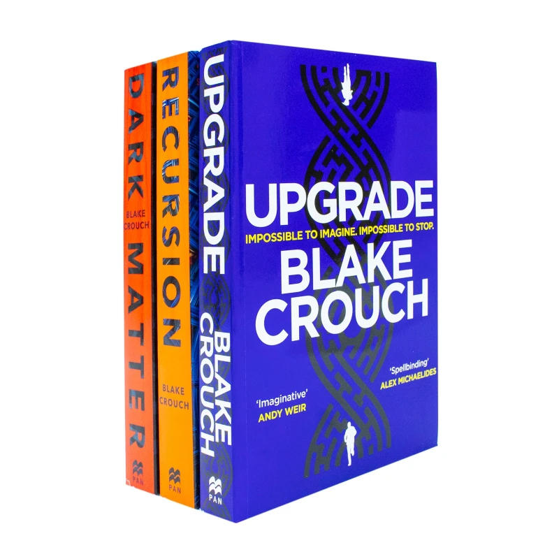 Image of Blake Crouch 3 Books Collection Set (Dark Matter, Recursion & Upgrade) Blake Crouch Books