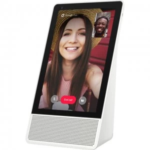 image of Lenovo Smart Home Smart Display ZA3N0006GB Smart Speaker in Bamboo