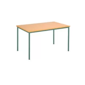 Image of First Rectangular Table 1200x730mm Beech KF80334 KF80334